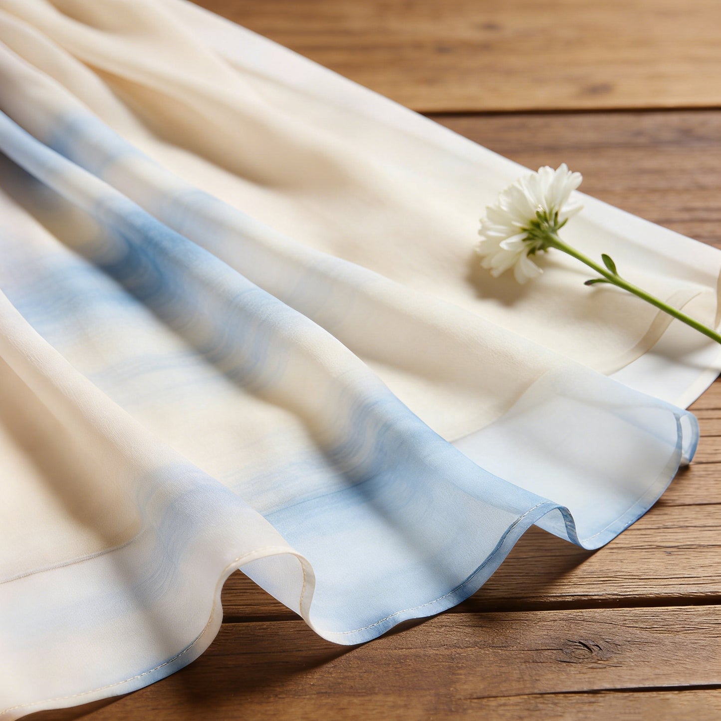 Misty Gradient Chiffon Fabric